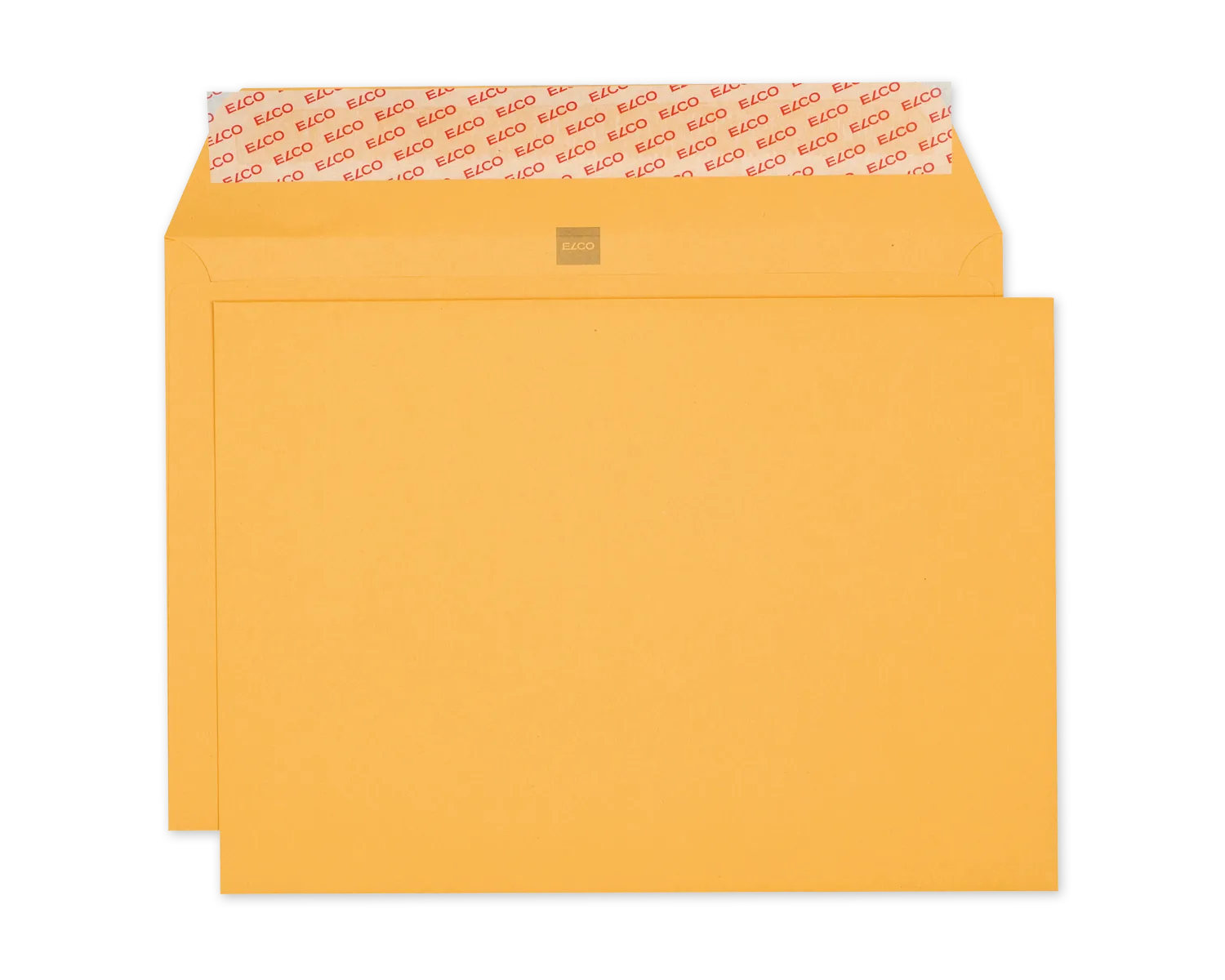 Enveloppe, ELCO Office, C4, Sans fenêtre, Fermeture auto-adhésive, 120g/m2, jaune
