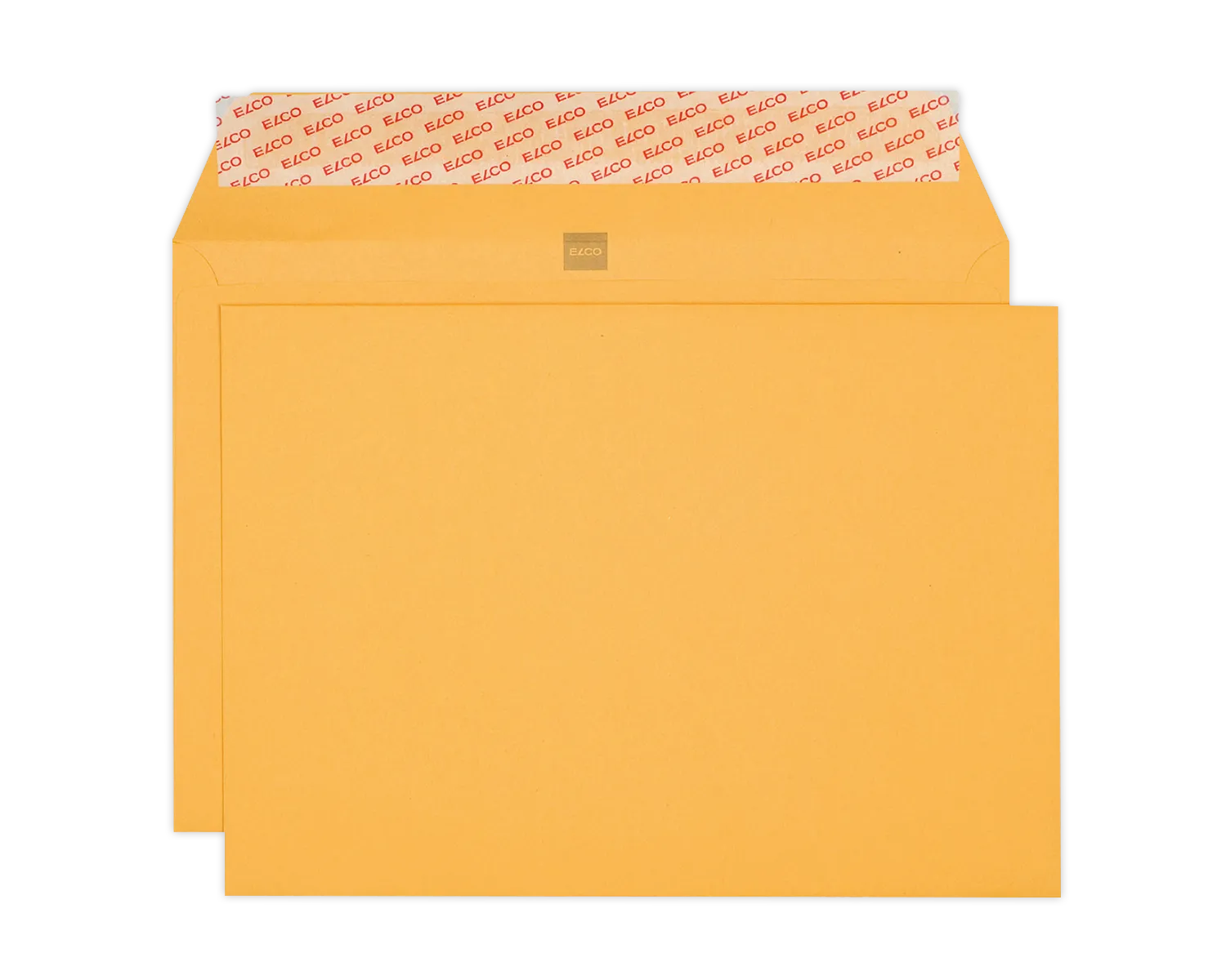 Couvert, ELCO Office, B4, ohne Fenster, Haftklebeverschluss, 120g/m2, gelb