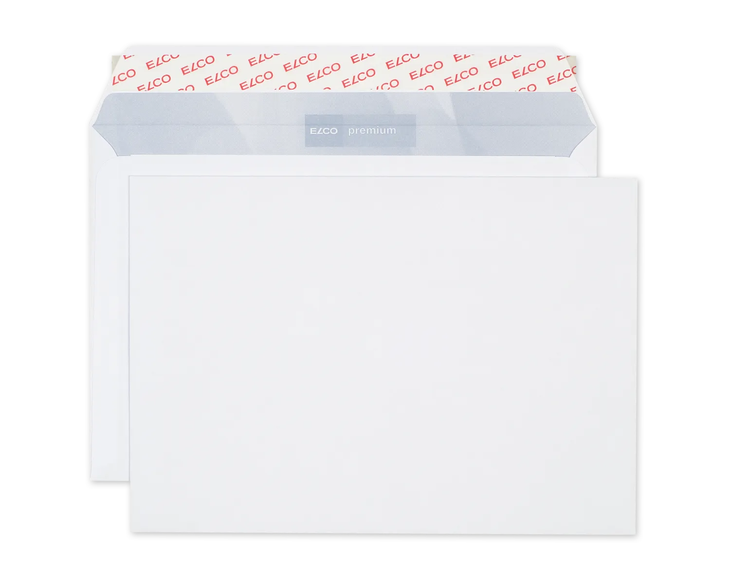 Couvert, ELCO Office, C5, ohne Fenster, Haftklebeverschluss, 100g/m2, weiss