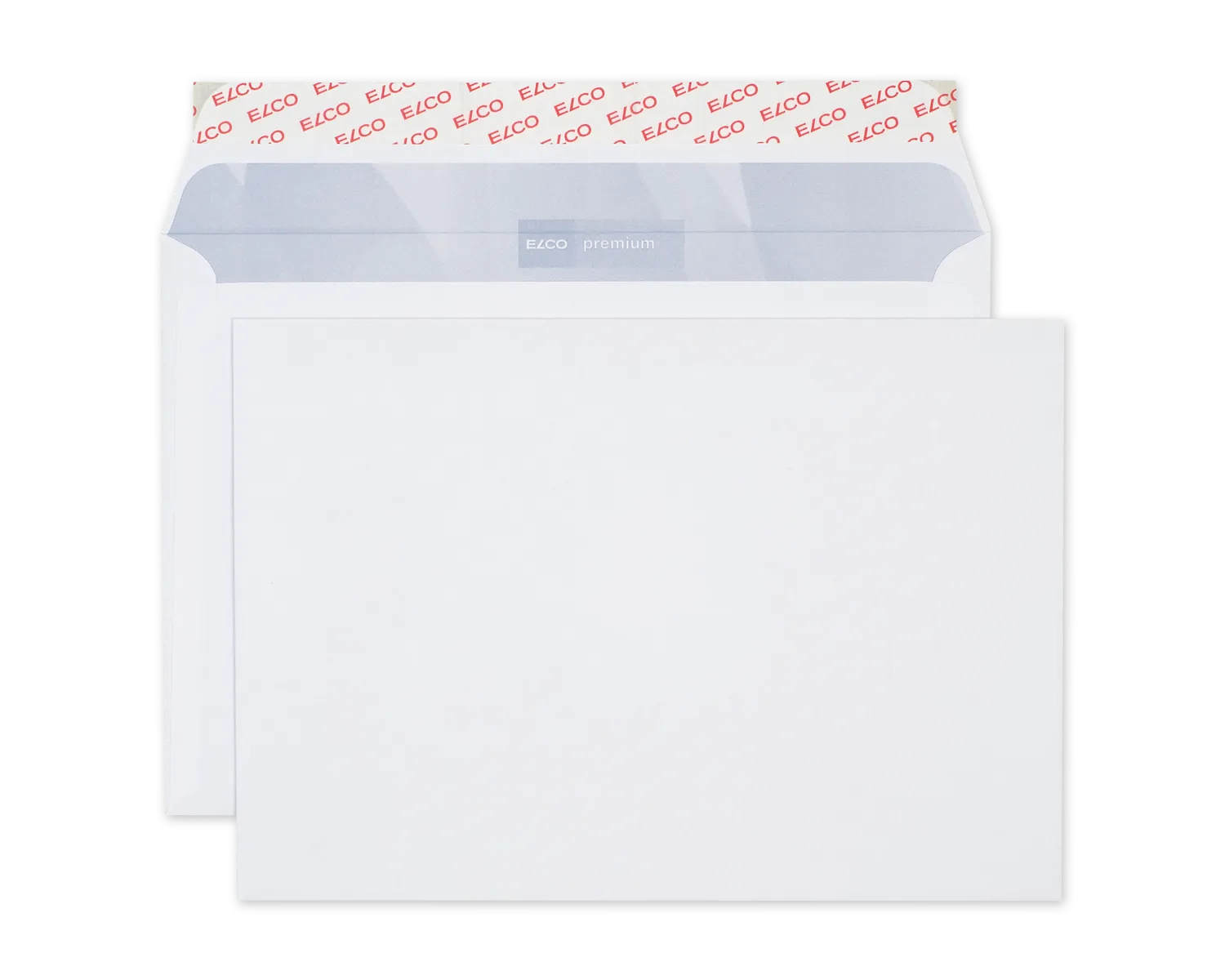 Couvert, ELCO Office, B5, ohne Fenster, Haftklebeverschluss, 100g/m2, weiss