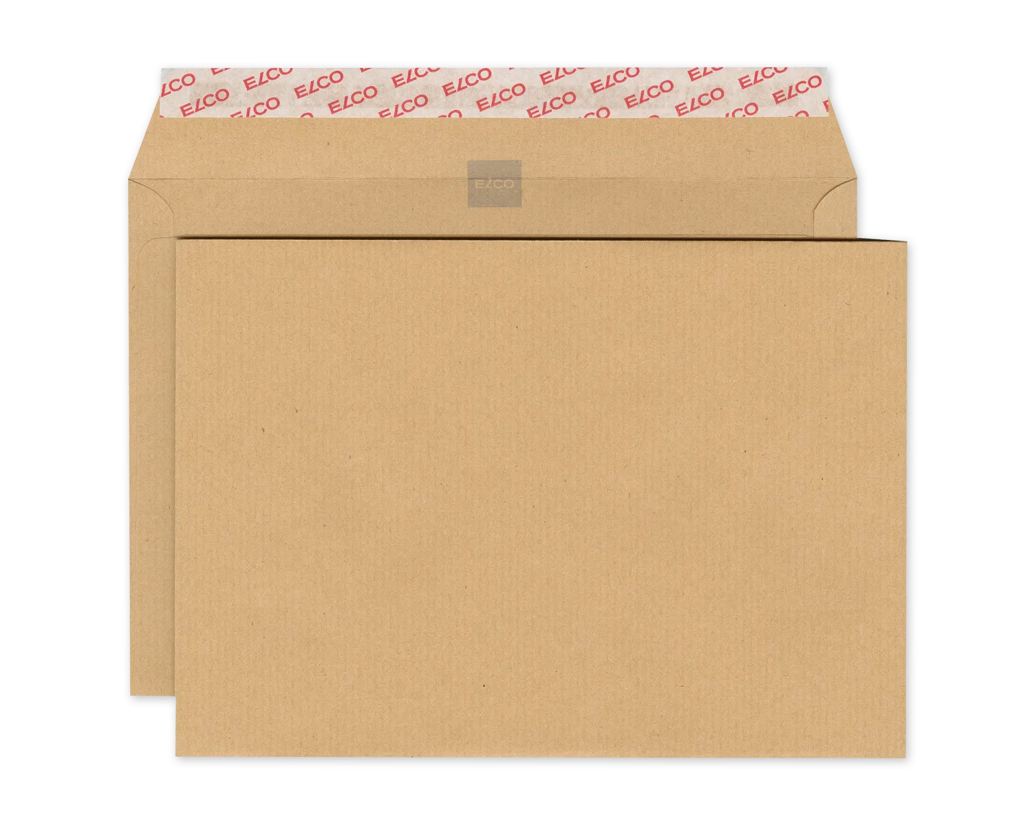 Couvert, ELCO Office, C5, ohne Fenster, Haftklebeverschluss, 90g/m2, braun