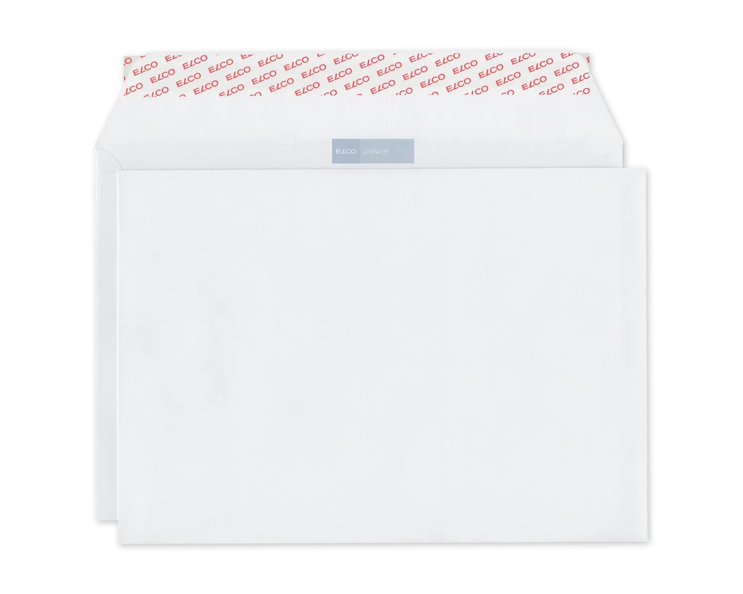 Couvert, ELCO Office, C4, ohne Fenster, Haftklebeverschluss, 120g/m2, weiss