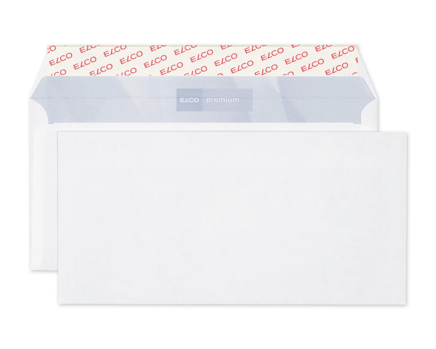 Couvert, ELCO Office, C5/6, ohne Fenster, Haftklebeverschluss, 80g/m2, weiss
