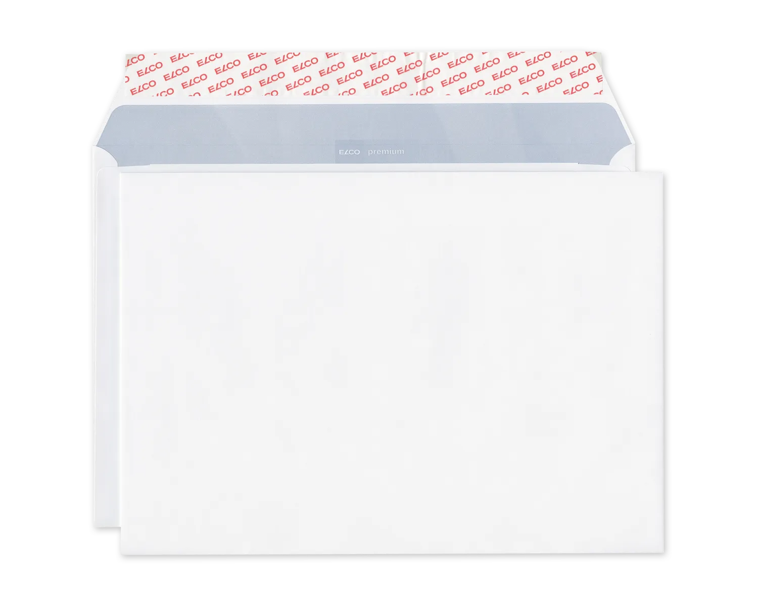 Enveloppe, ELCO Office, C4, Sans fen&ecirc;tre, Fermeture auto-adh&eacute;sive, 120g/m2, blanc