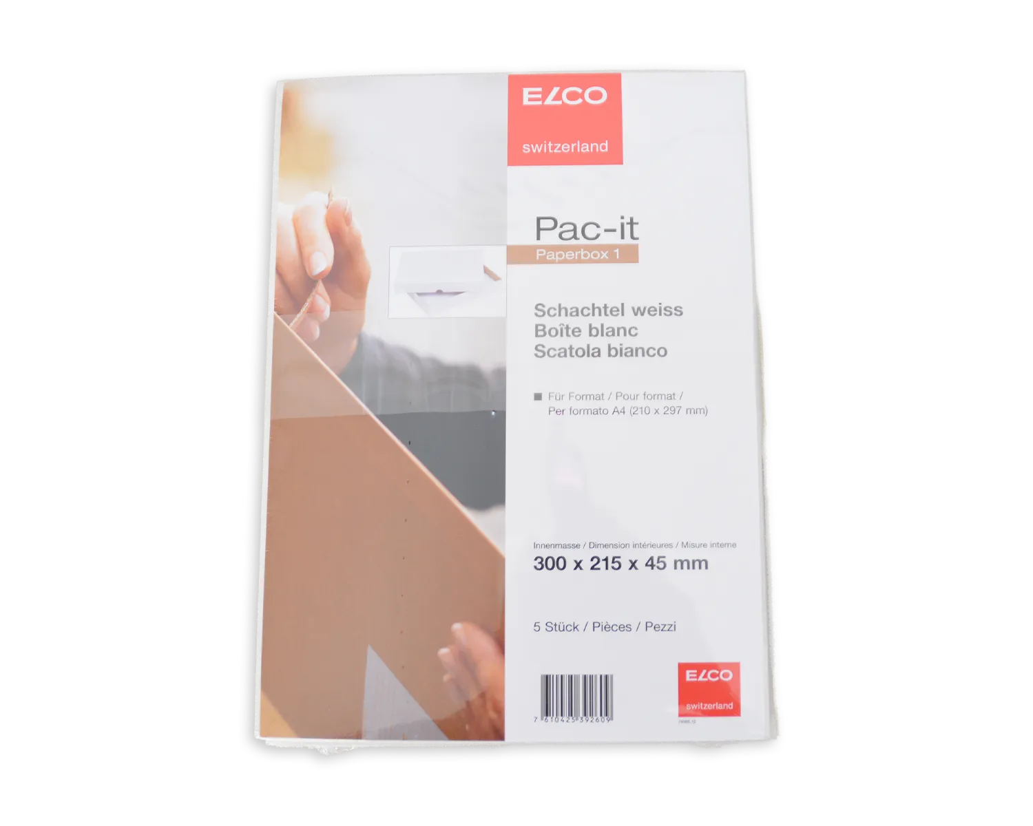 ELCO Paperbox, 300 x 215 x 45 mm, weiss