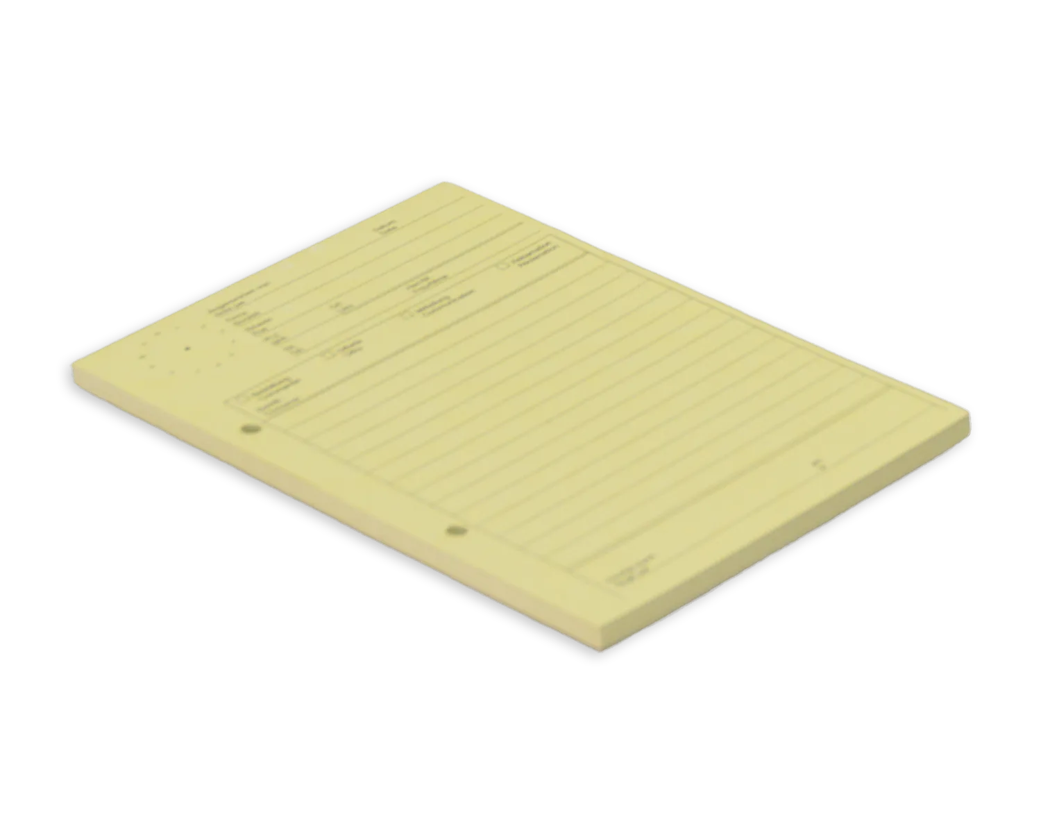 Telefonblock, ELCO, A5, 65g/m2, gelb