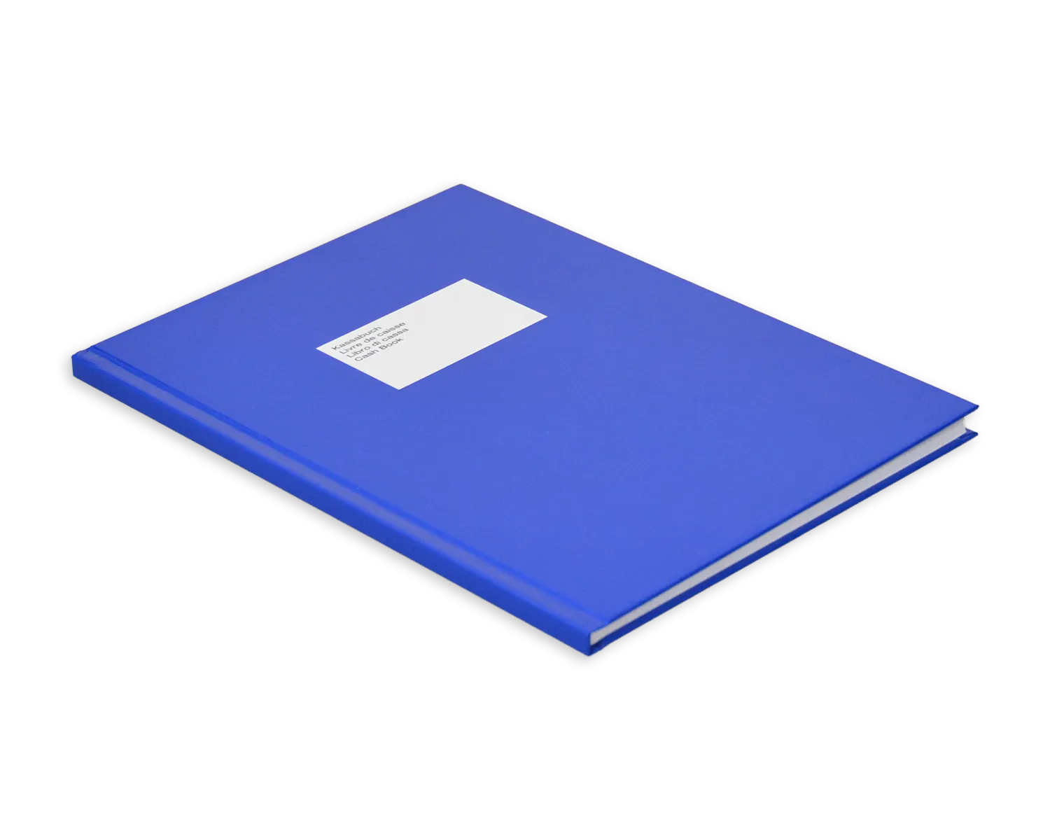 Kassabuch, ELCO, A4, 80g/m2, blau