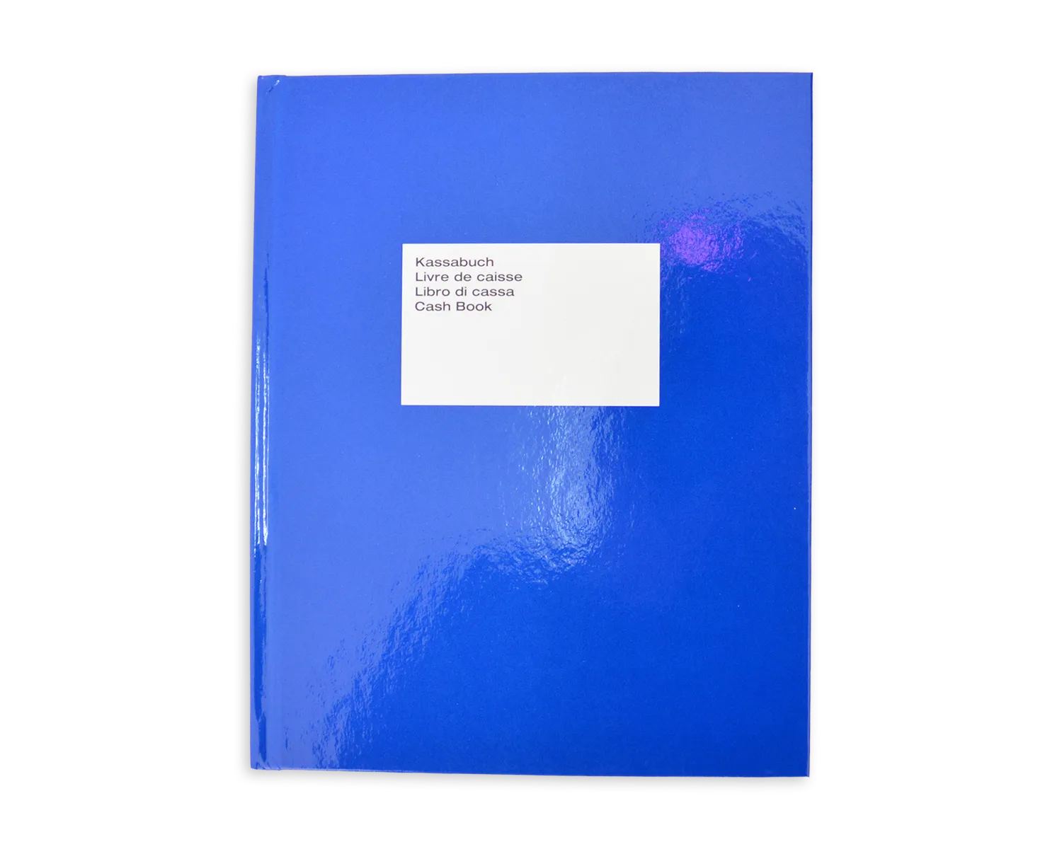 Kassabuch, ELCO, 178 x 224 mm, 80g/m2, blau