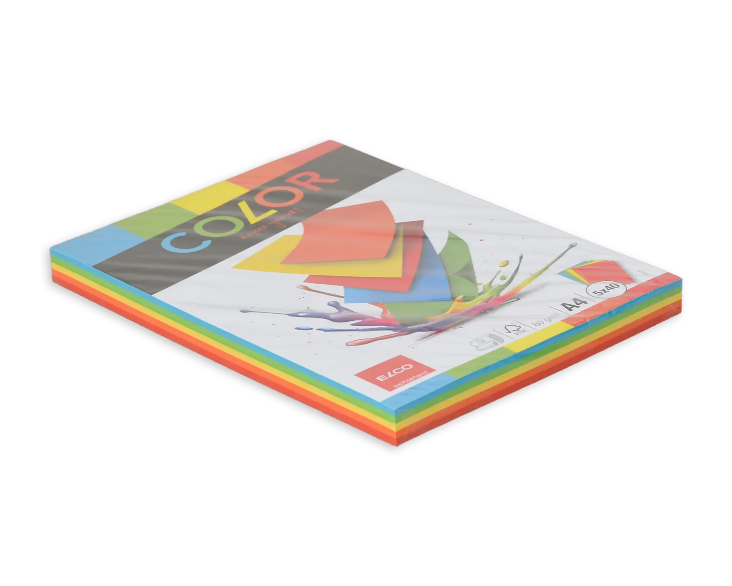 Büropapier, ELCO Color, A4, 80g/m2, assortiert