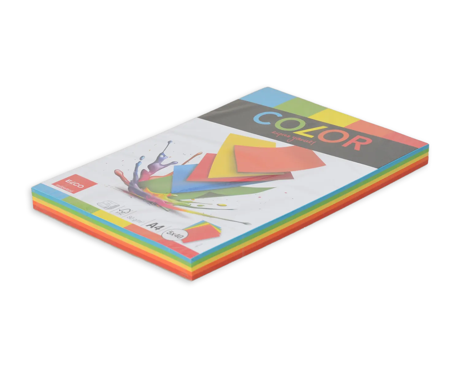 Büropapier, ELCO Color, A4, 80g/m2, assortiert