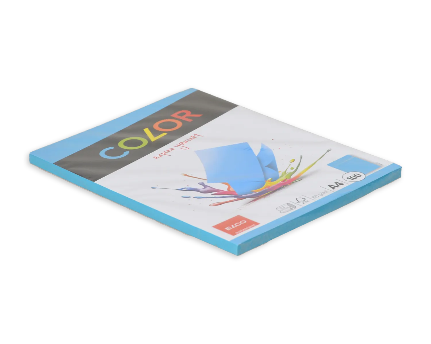 Büropapier, ELCO Color, A4, 80g/m2, intensivblau