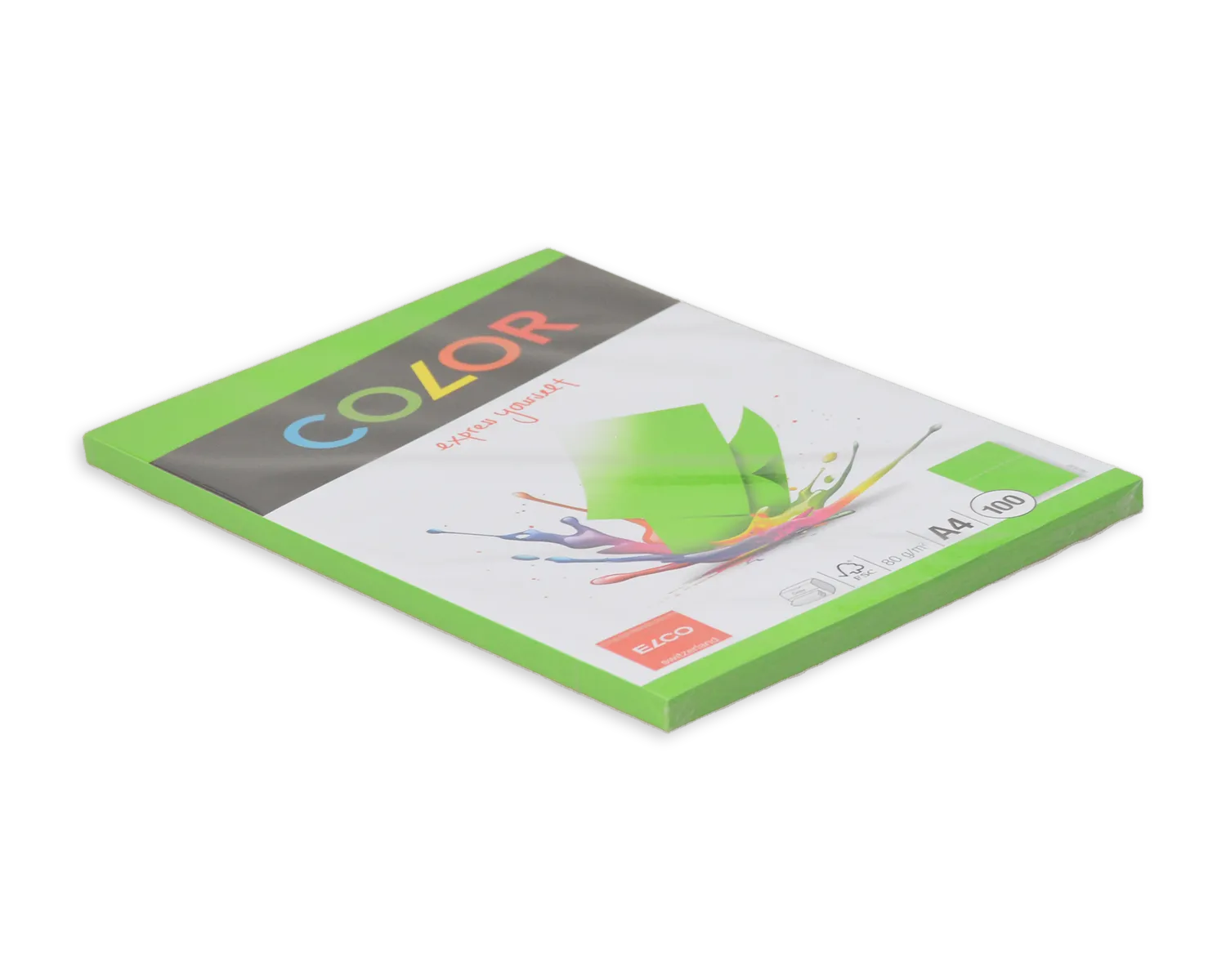 Büropapier, ELCO Color, A4, 80g/m2, intensivgrün