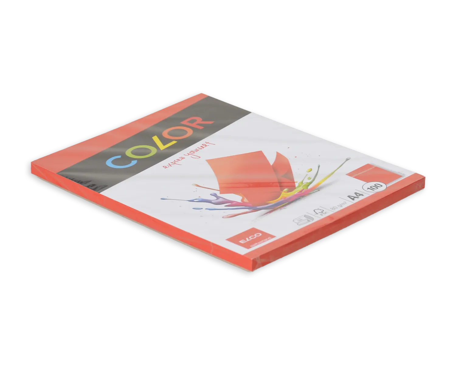 Büropapier, ELCO Color, A4, 80g/m2, intensivrot