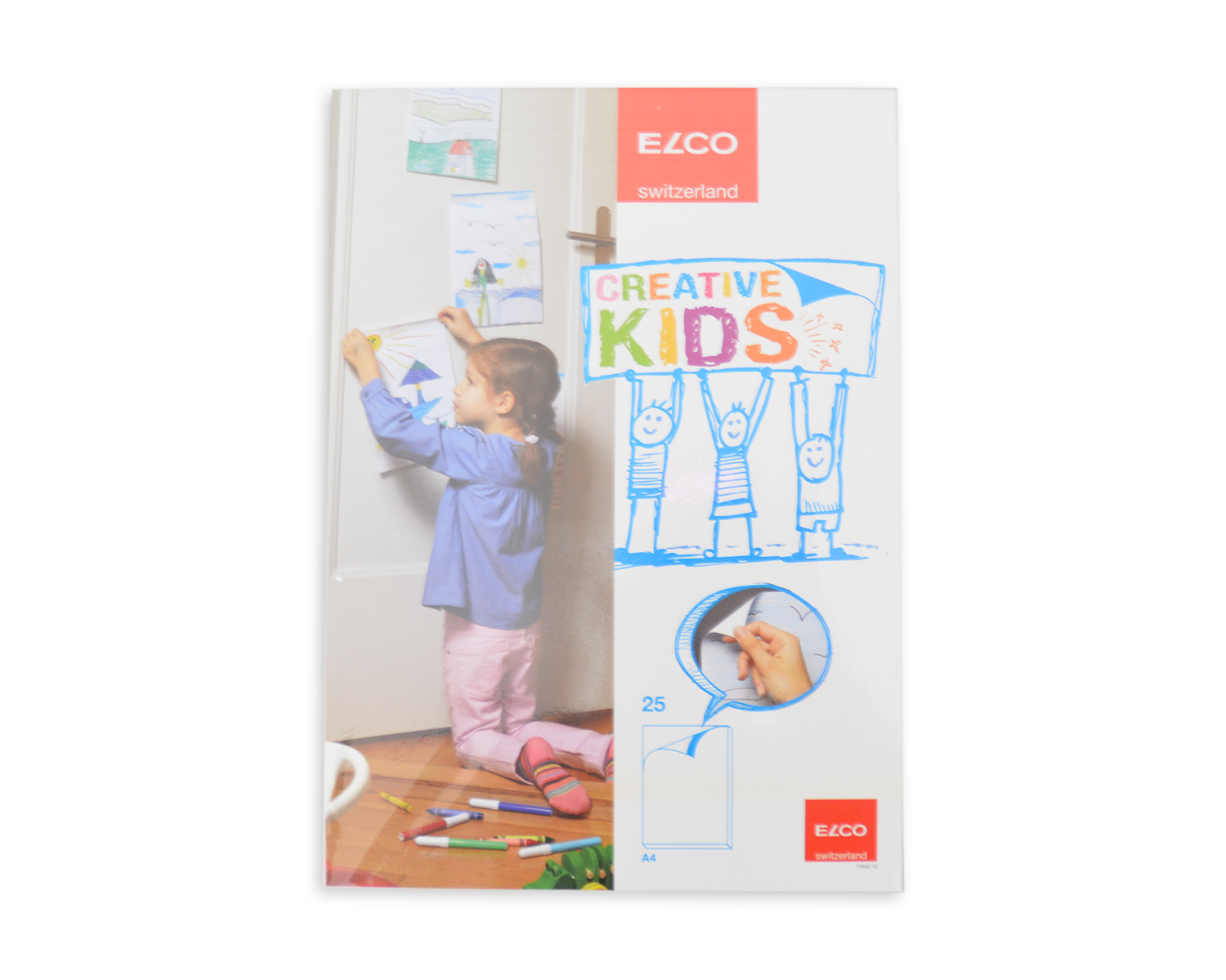 Image of Zeichenblock, ELCO Creative Kids, A4, 85g/m2, weiss