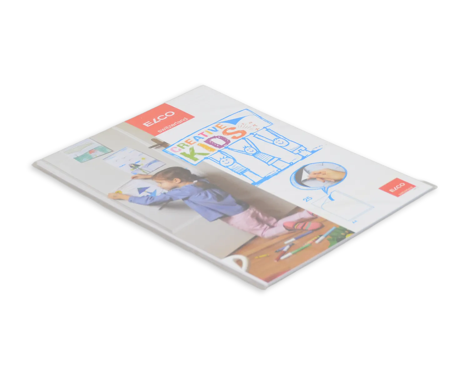 Zeichenblock, ELCO Creative Kids, A4, 85g/m2, weiss