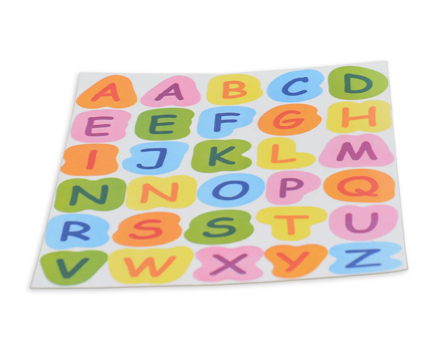 Aufkleberbogen, ELCO Creative Kids, A4, 80g/m2, weiss "Buchstaben"