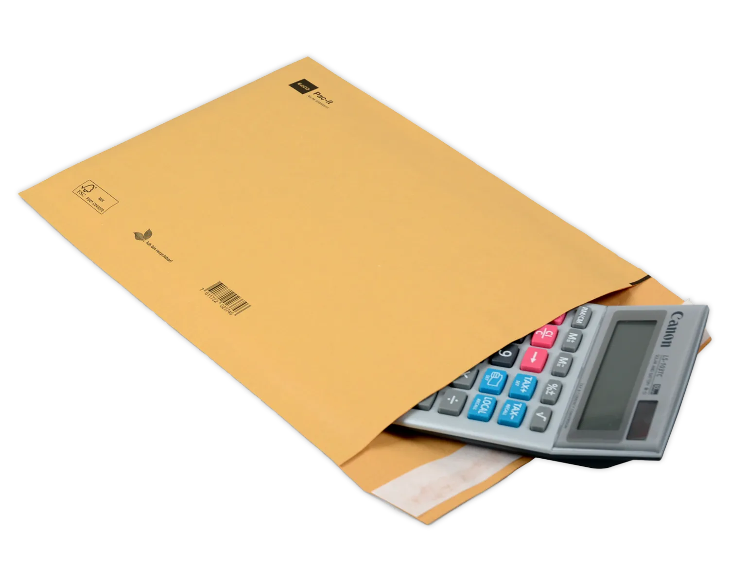 ELCO Ecosafe, 170 x 225 mm, Haftklebeverschluss, 100g/m2, braun