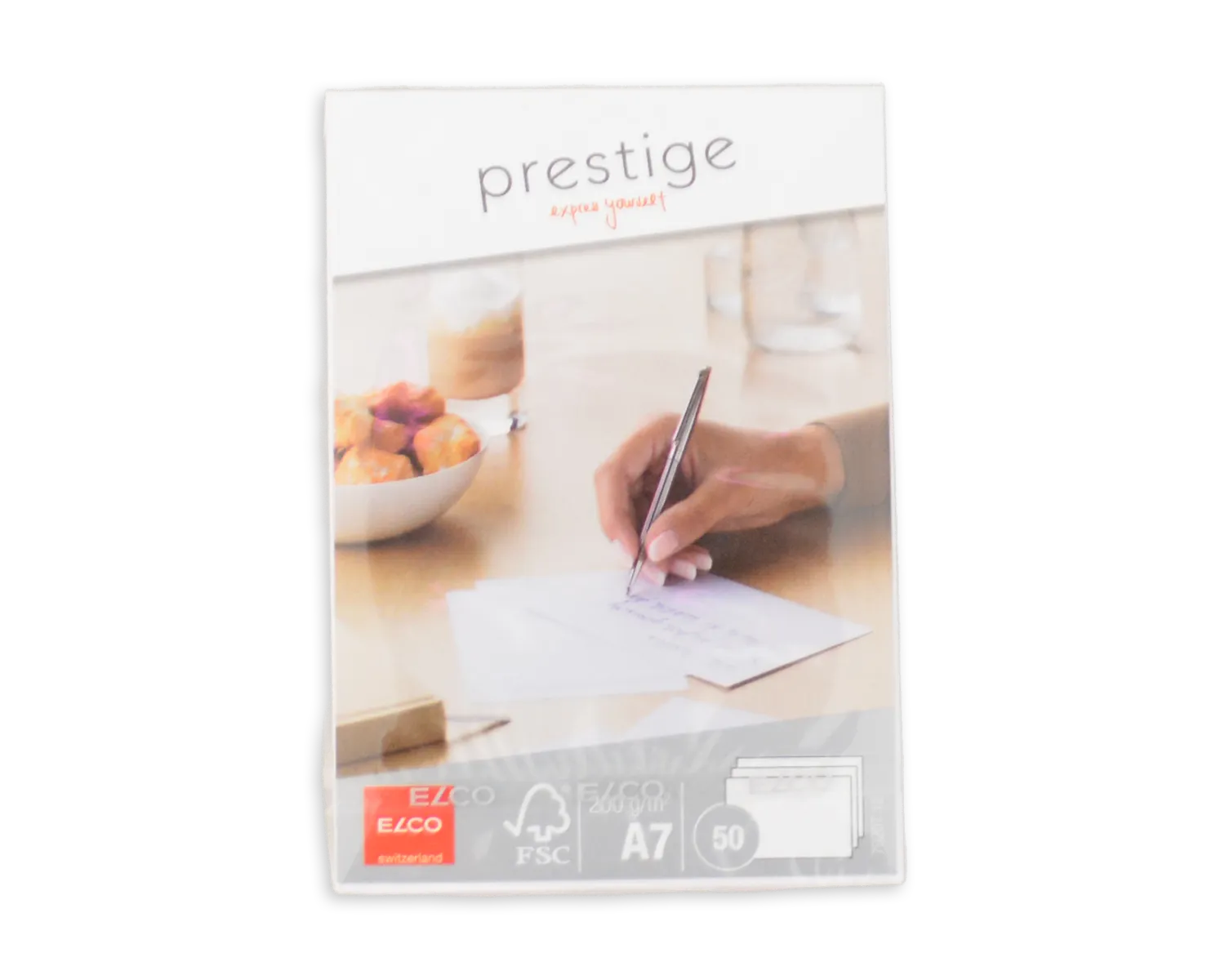 Schreibkarten, ELCO Prestige, A7, 200g/m2, weiss