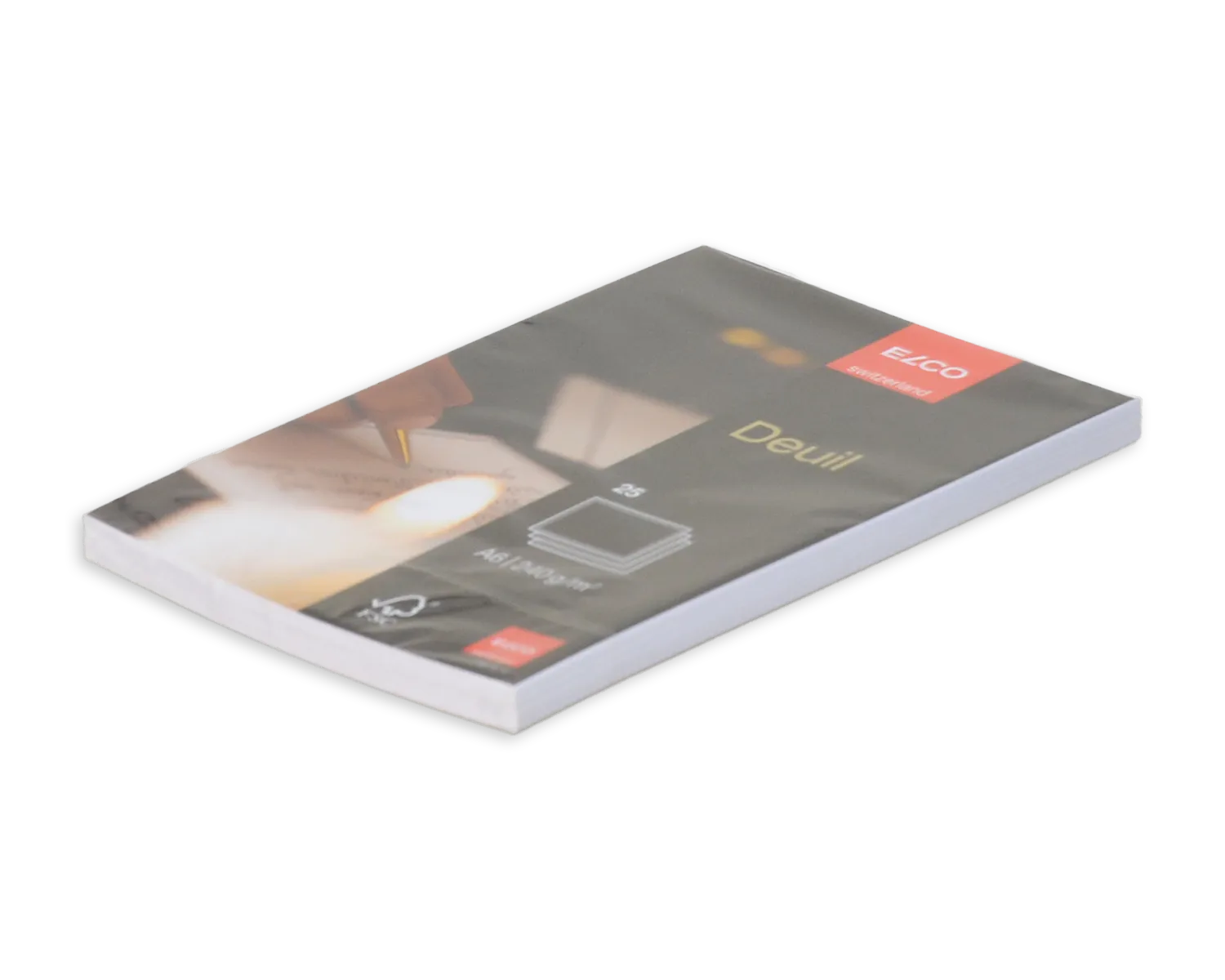 Schreibkarten, ELCO Deuil, A6, 240g/m2, weiss