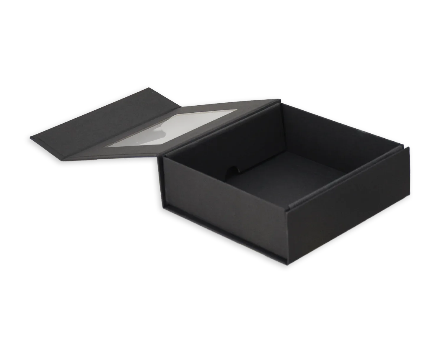 ELCO Clearbox, 150 x 150 x 50 mm, schwarz