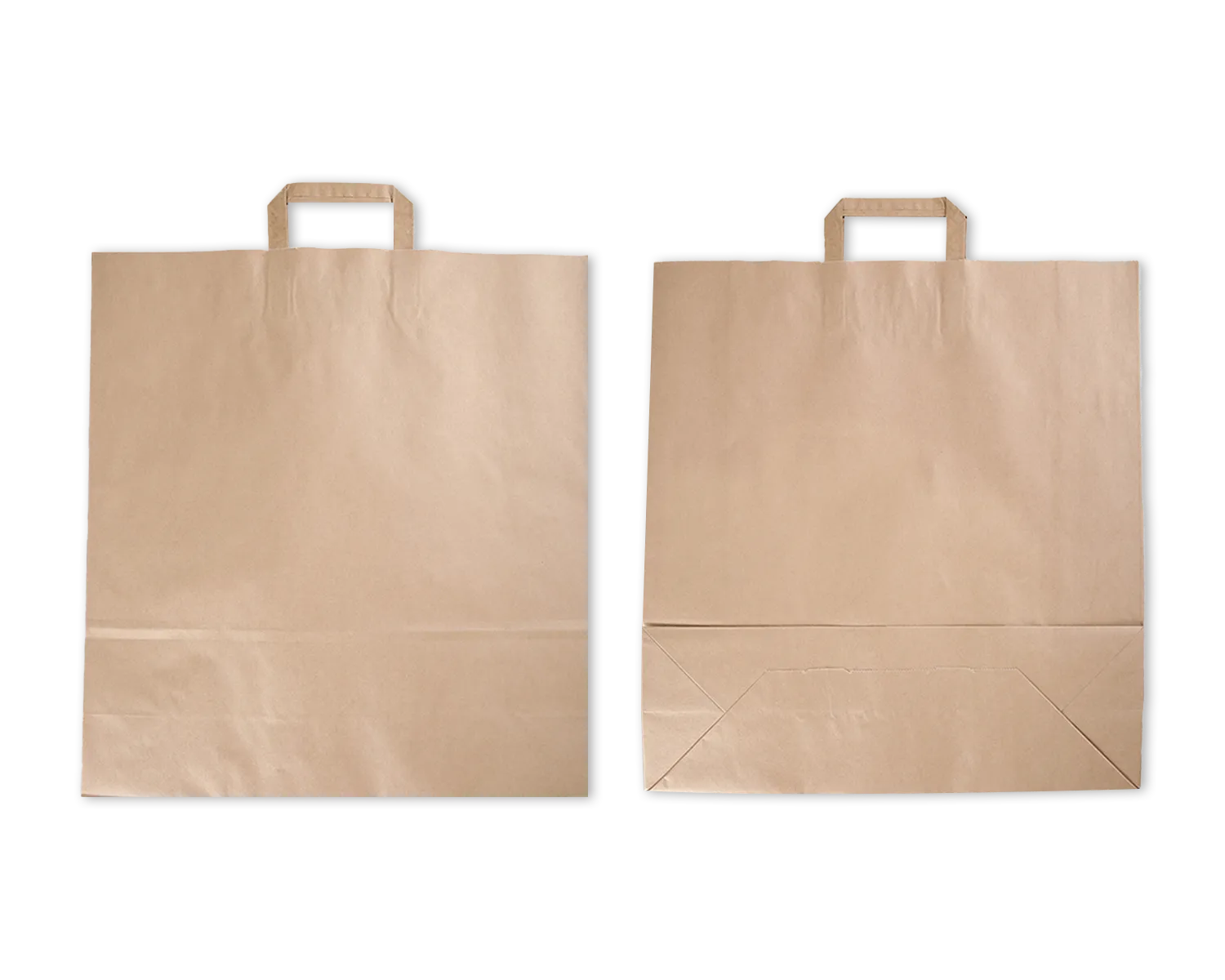 Papiertragetasche, ELCO Classic, 450 x 150 x 490 mm, 110g/m2, braun