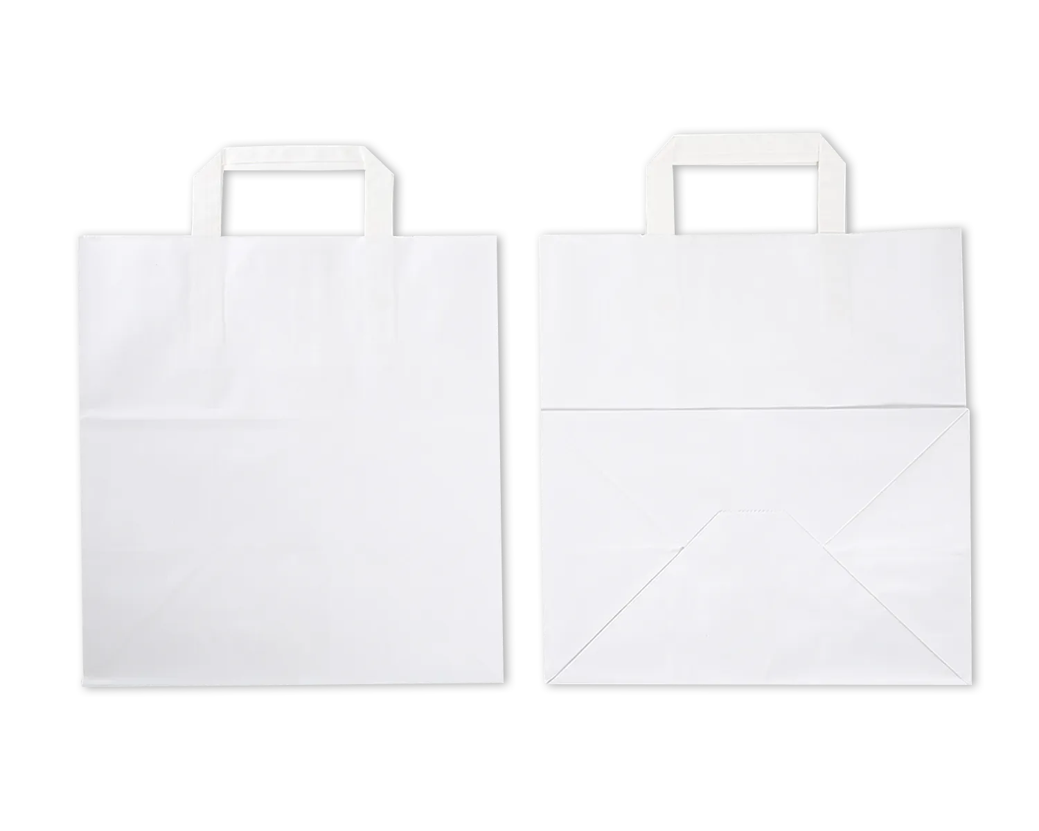 Papiertragetasche, ELCO Premium, 270 x 170 x 290 mm, 90g/m2, weiss