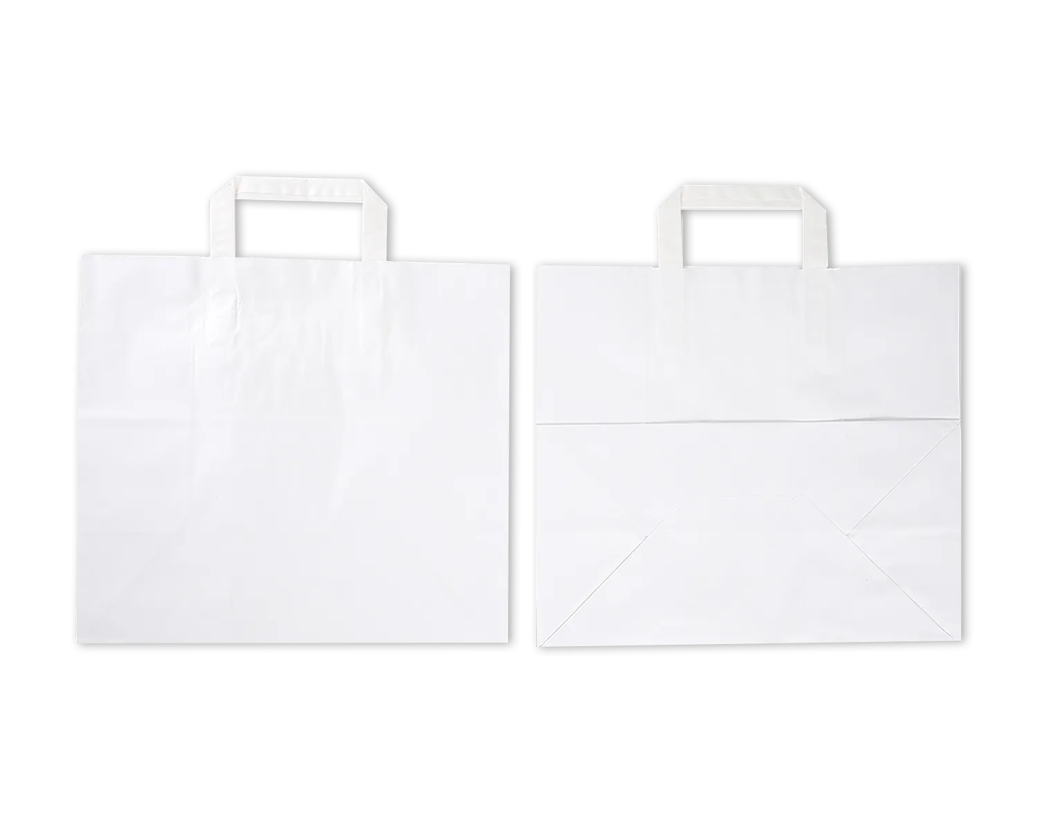 Papiertragetasche, ELCO Premium, 320 x 170 x 290 mm, 90g/m2, weiss