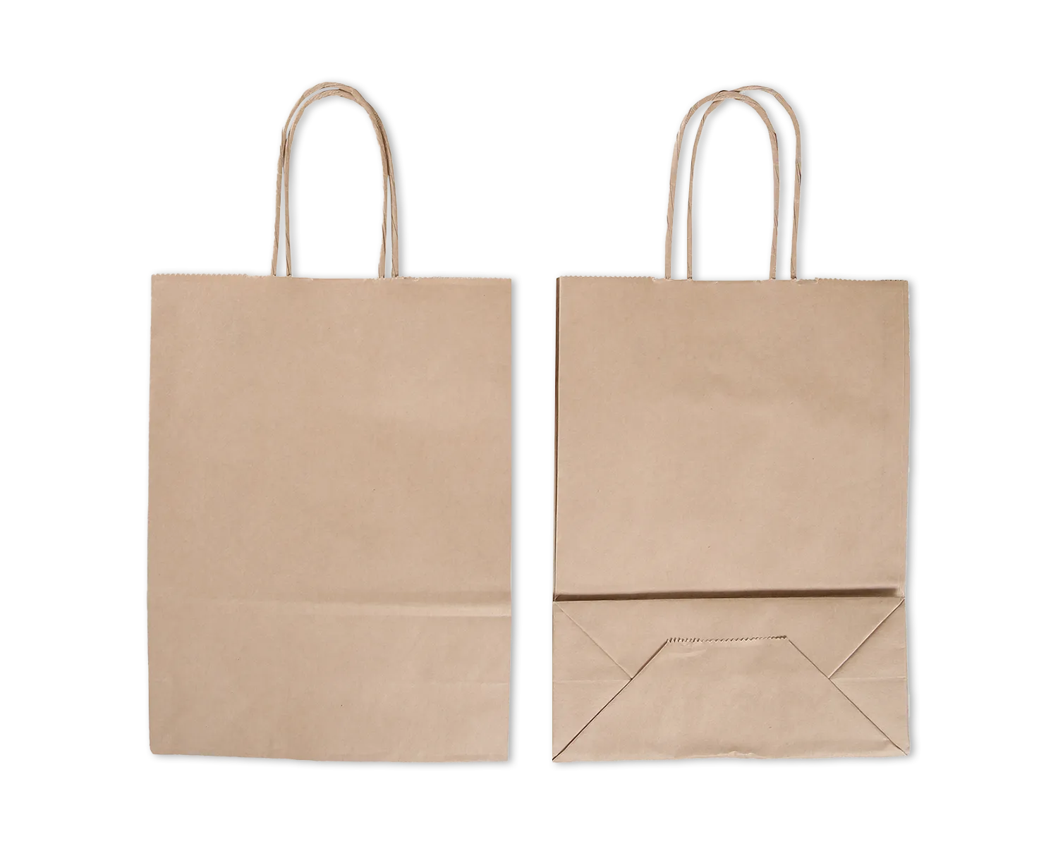 Sac en papier, ELCO Color, 180 x 80 x240 mm, 100g/m2, brun