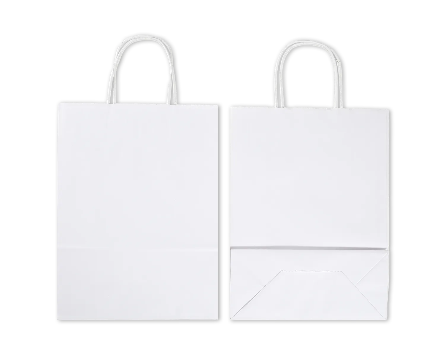 Sac en papier, ELCO Premium, 220 x 100 x 290 mm, 100g/m2, blanc