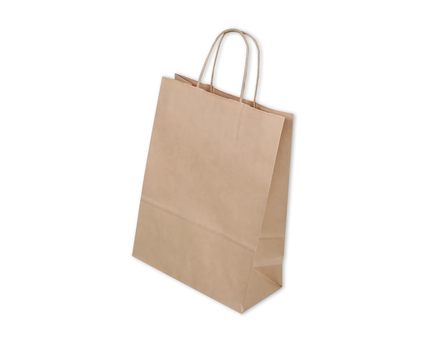 Papiertragetasche, ELCO Classic, 220 x 100 x 290 mm, 100g/m2, braun