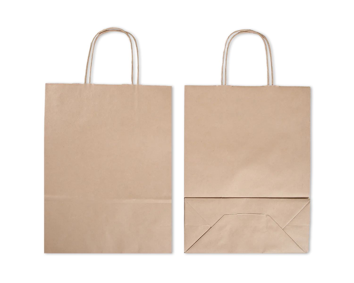 Papiertragetasche, ELCO Classic, 220 x 100 x 290 mm, 100g/m2, braun
