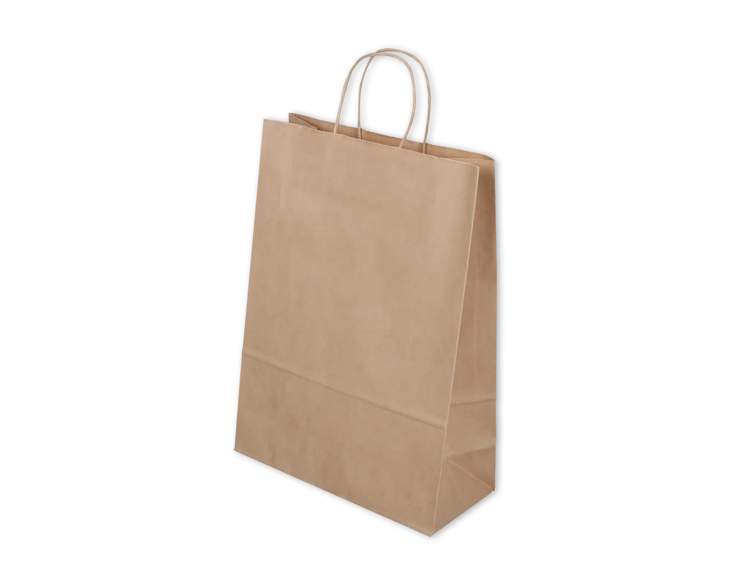 Papiertragetasche, ELCO Classic, 270 x 120 x 370 mm, 100g/m2, braun