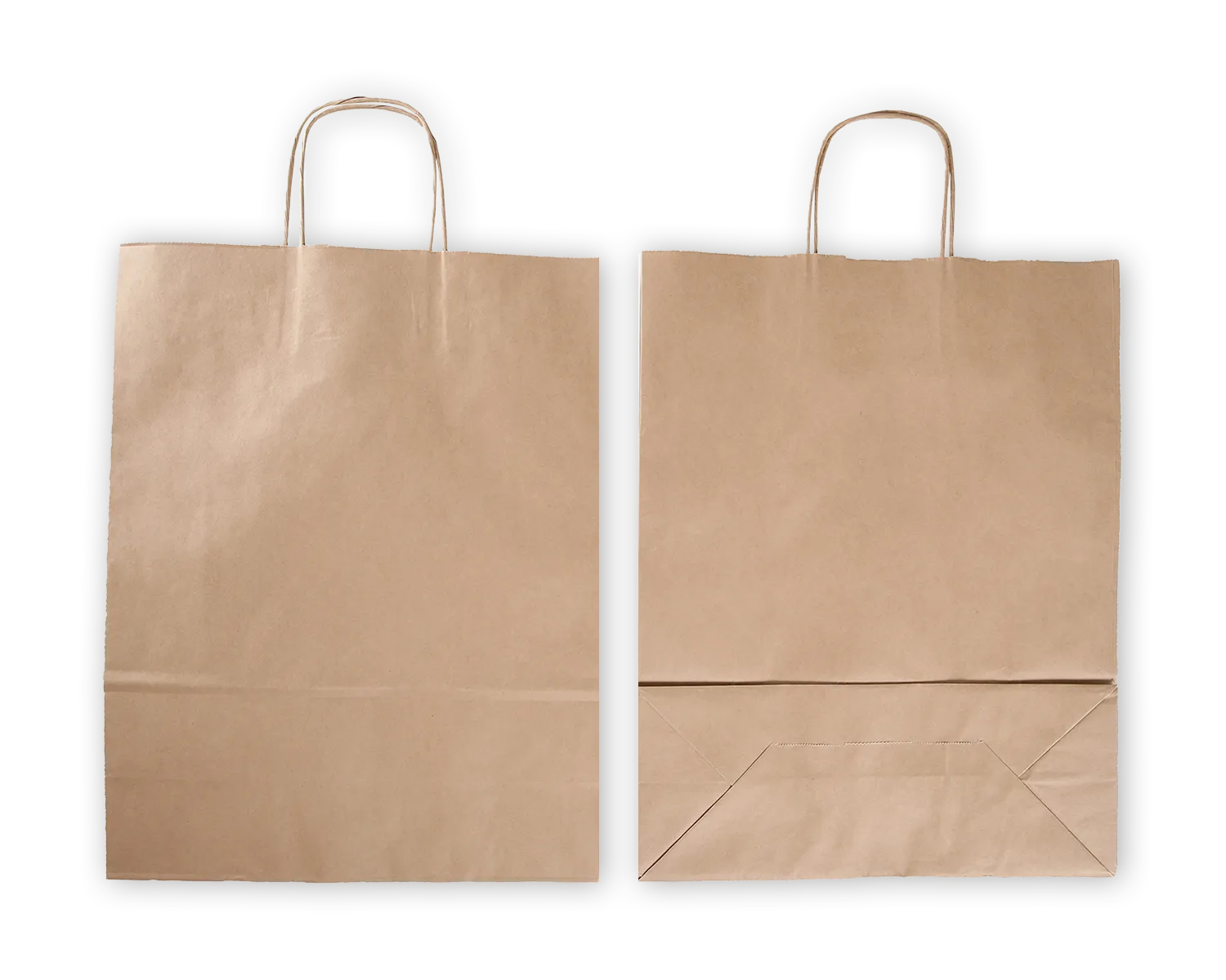 Papiertragetasche, ELCO Classic, 320 x 130 x 410 mm, 100g/m2, braun