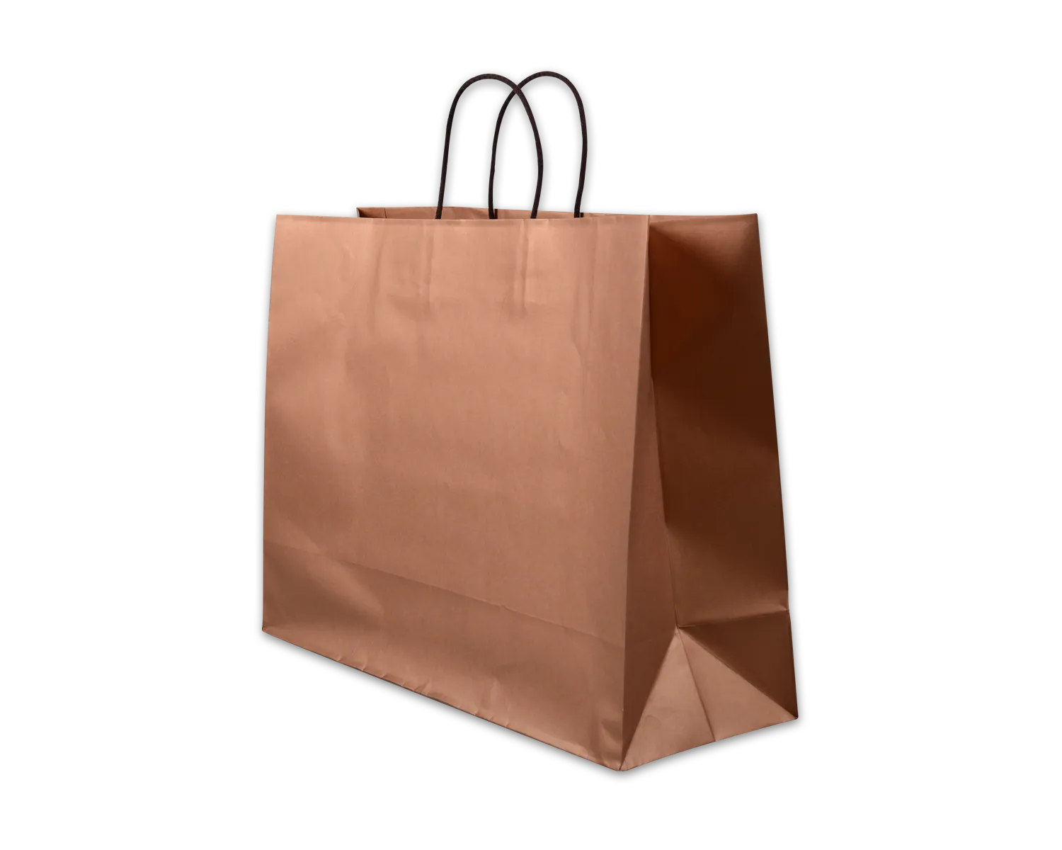 Papiertragetasche, ELCO Color, 450 x 150 x 330 mm, 120g/m2, bronze