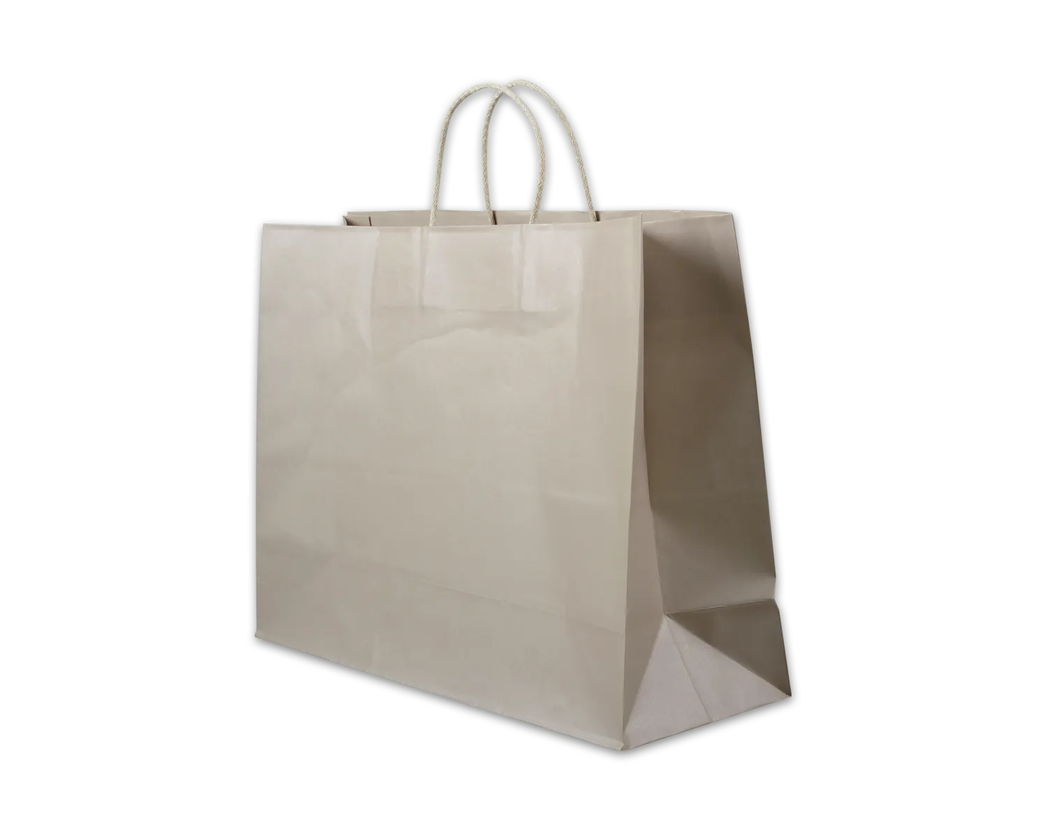 Papiertragetasche, ELCO Color, 450 x 150 x 330 mm, 120g/m2, platin