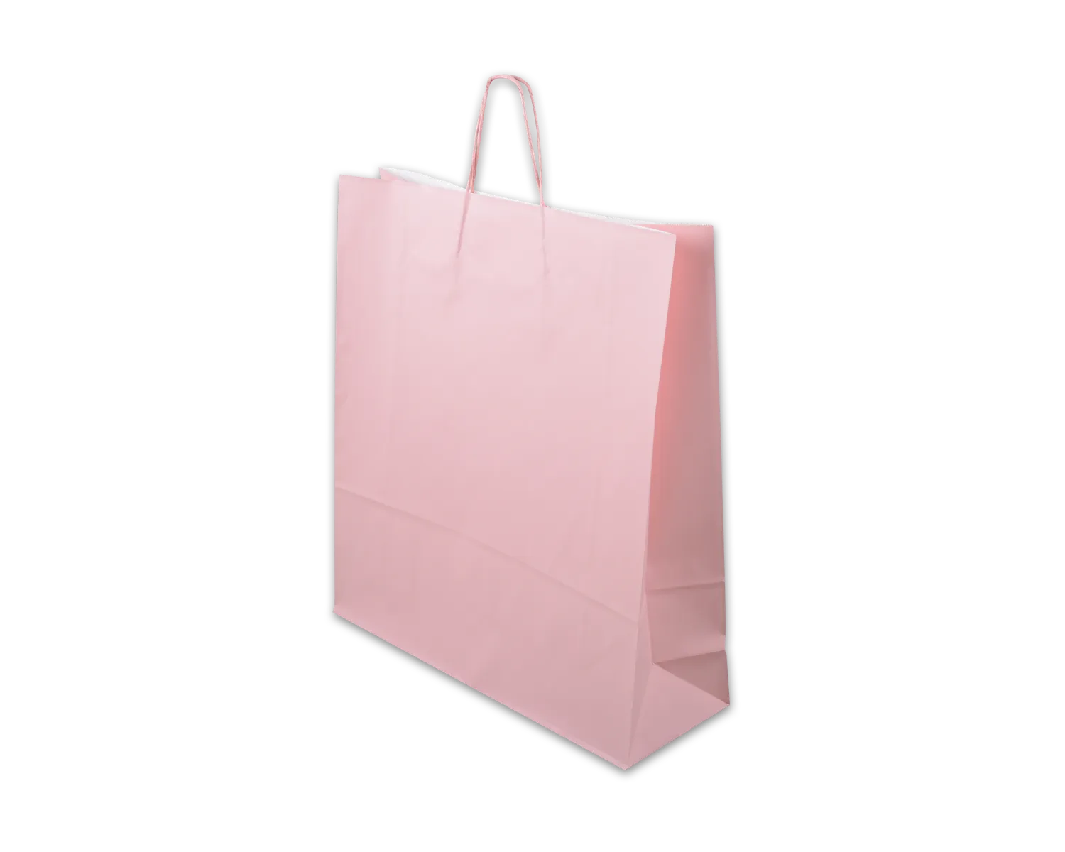 Sac en papier, ELCO Color, 450 x 150 x 490 mm, 110g/m2, rose