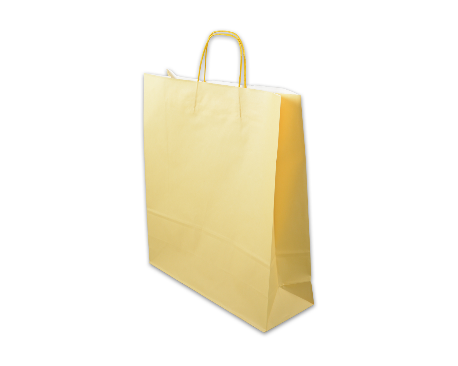 Image of Papiertragetasche, ELCO Color, 450 x 150 x 490 mm, 110g/m2, gelb