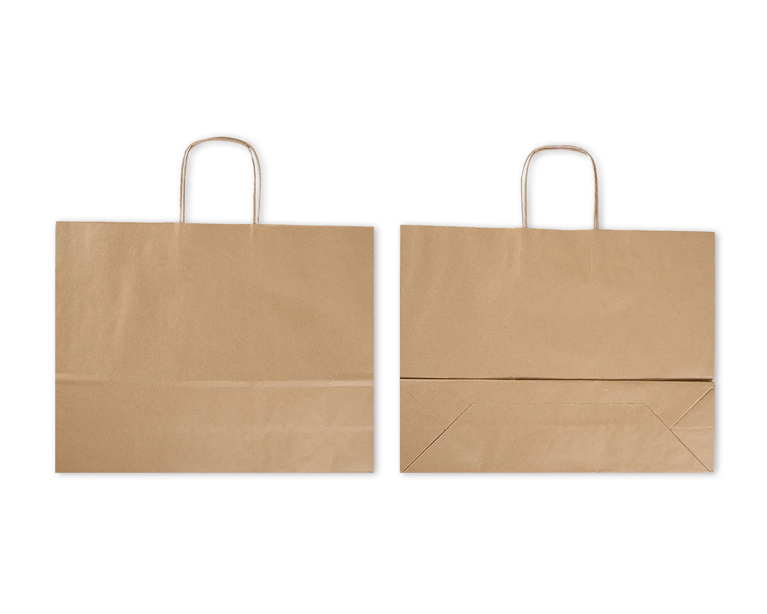 Papiertragetasche, ELCO Classic, 400 x 120 x 310 mm, 100g/m2, braun