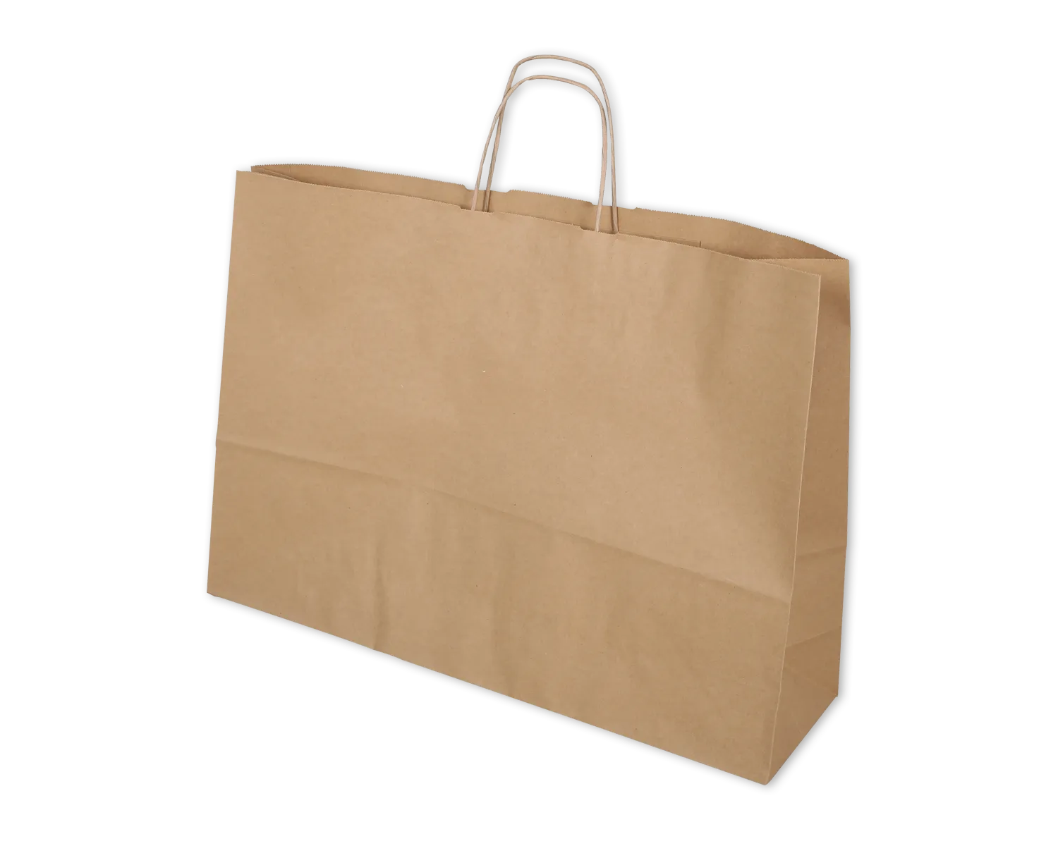 Papiertragetasche, ELCO Classic, 550 x 150 x 390 mm, 110g/m2, braun