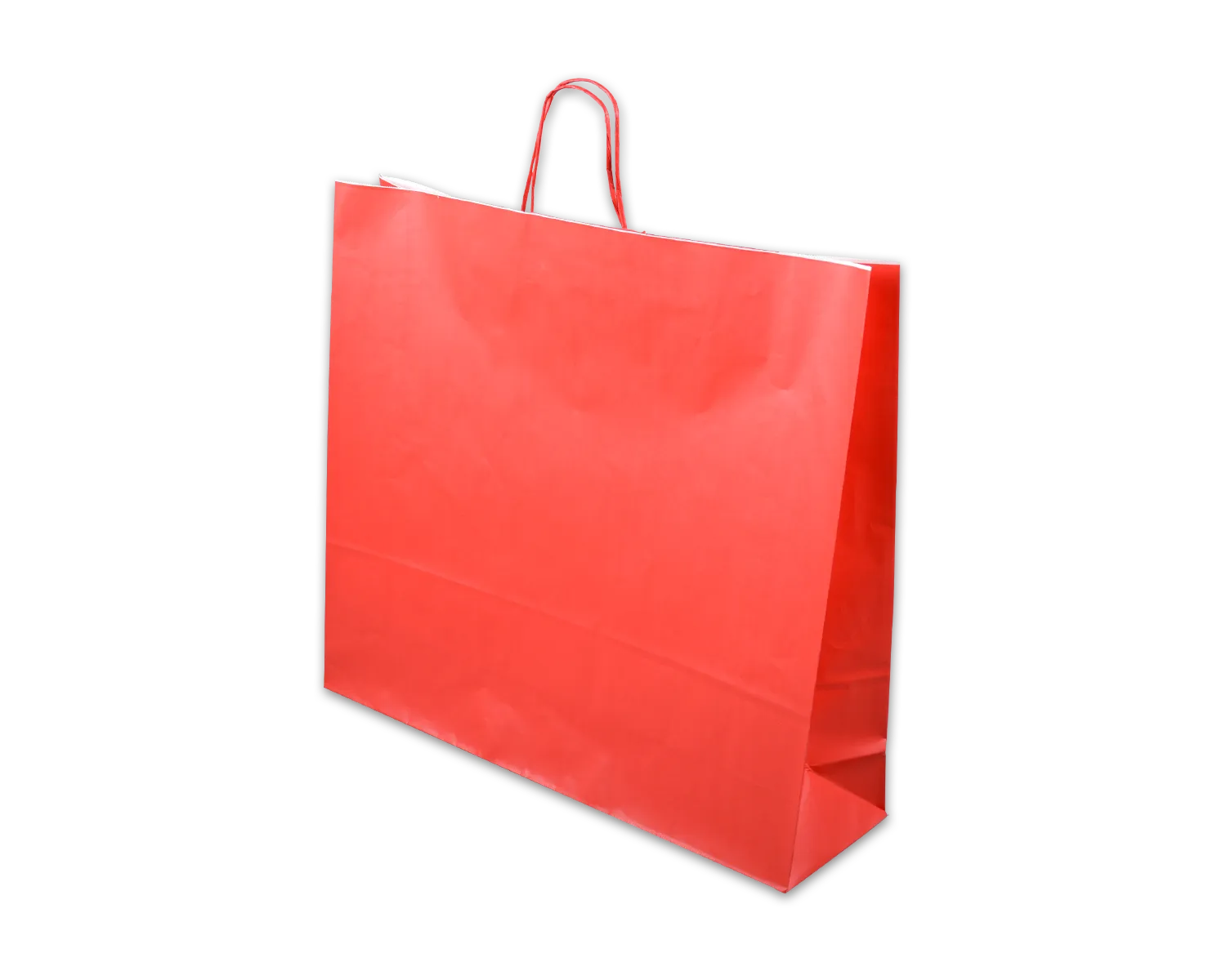 Papiertragetasche, ELCO Color, 550 x 150 x 490 mm, 110g/m2, rot