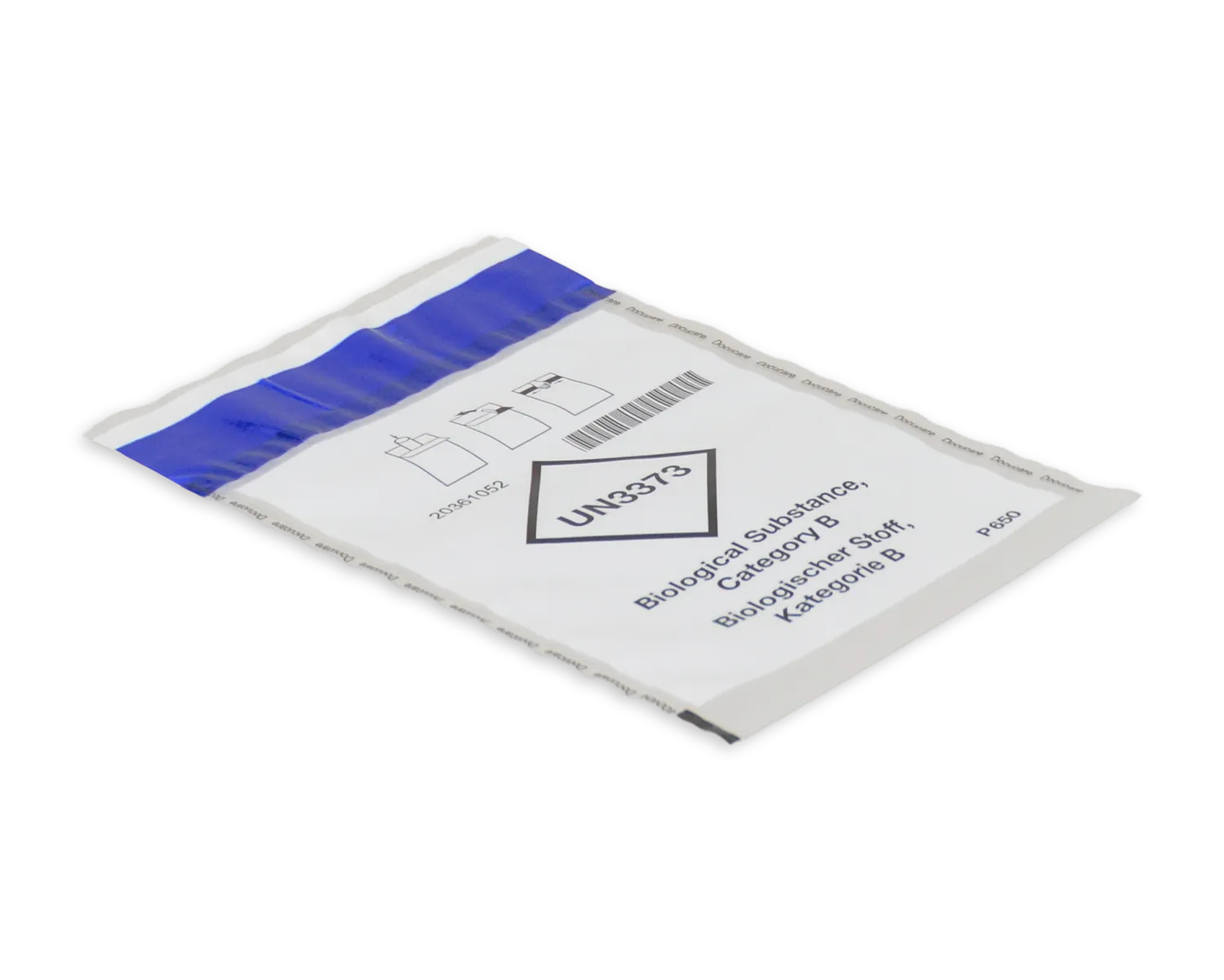 Labortasche, ELCO, 165 x 265 mm, Haftklebeverschluss, transparent