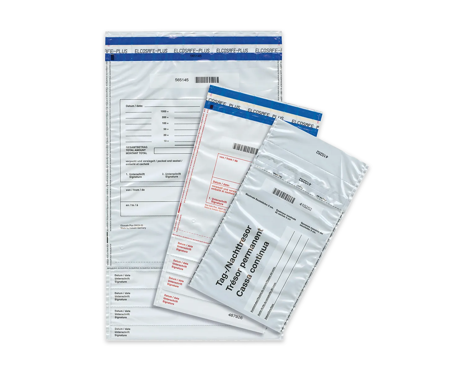 Sicherheitstasche, ELCO Elcosafe, 295 x 370 mm, Haftklebeverschluss, weiss