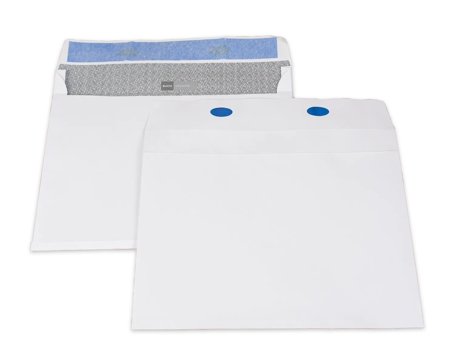 Couvert, ELCO Security, 330 x 250 mm, ohne Fenster, Haftklebeverschluss, 120g/m2, weiss