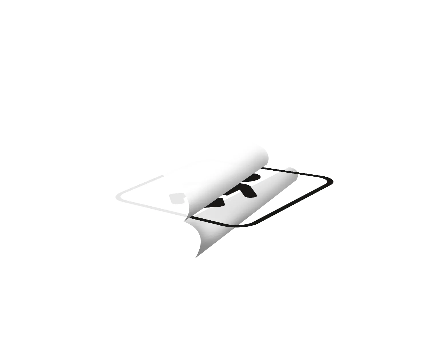 Pictogramme espace à langer positif noir