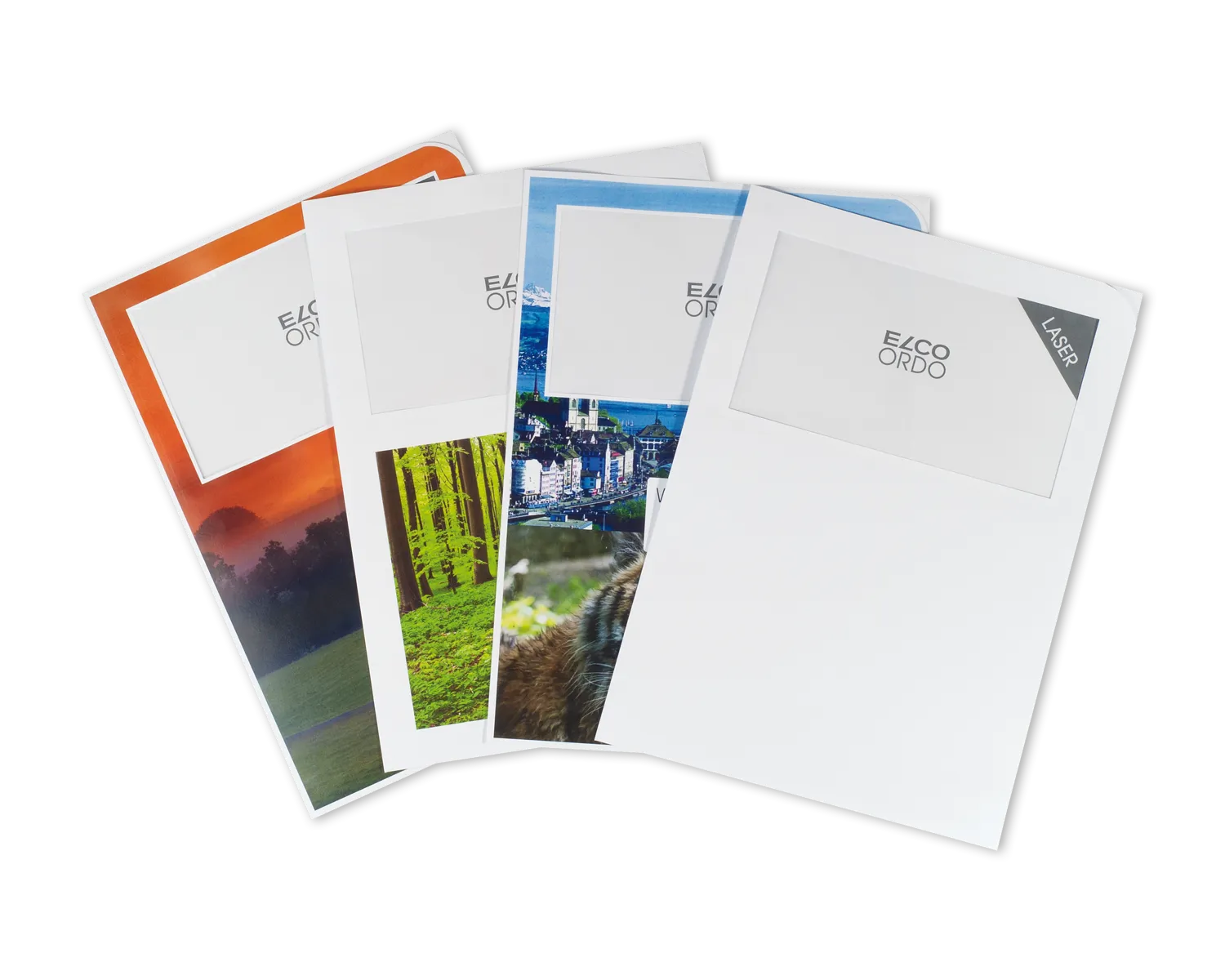 Organisationsmappe, ELCO Ordo Laser, 220 x 310 mm, 120g/m2, weiss