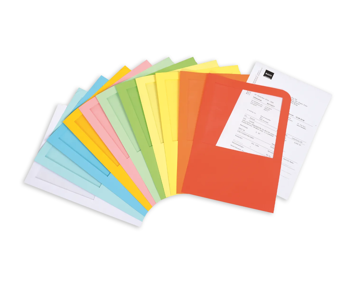 Organisationsmappe, ELCO Ordo Transport, 220 x 310 mm, 120g/m2, weiss