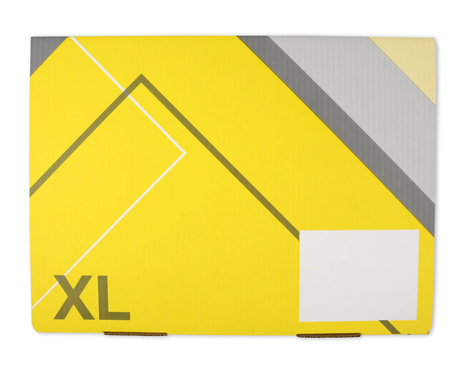 Versandverpackung, ELCO Elcobox, 465 x 345 x 180 mm, weiss/grau/gelb