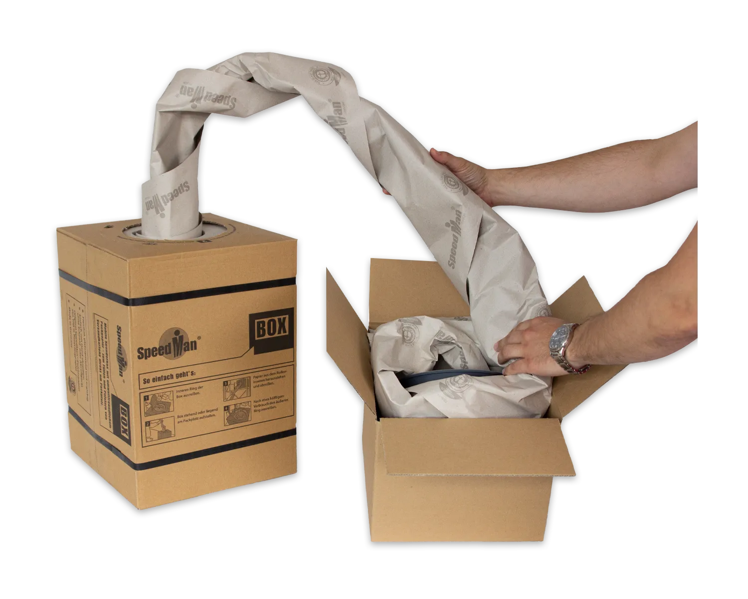 ELCO Speedwrap, grau, 400 mm x 450 m