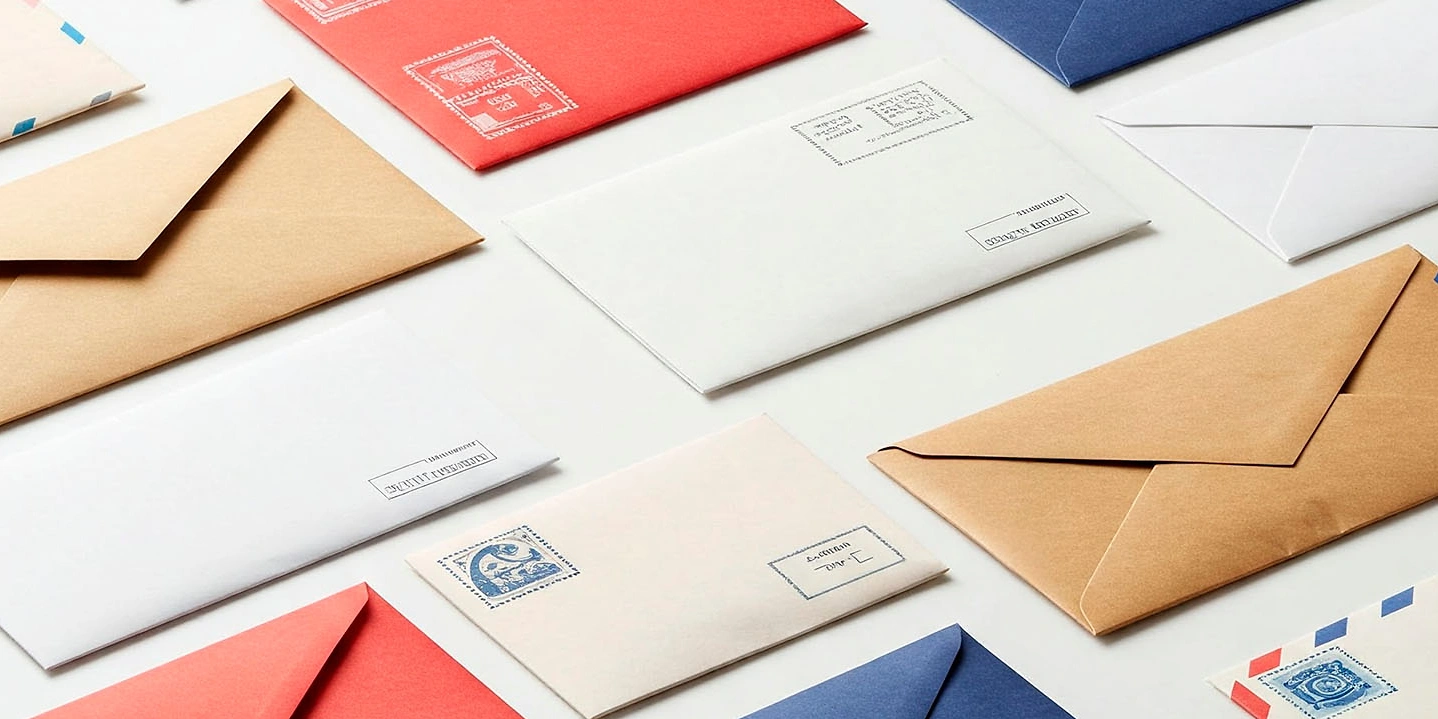 Personalisierte Couverts