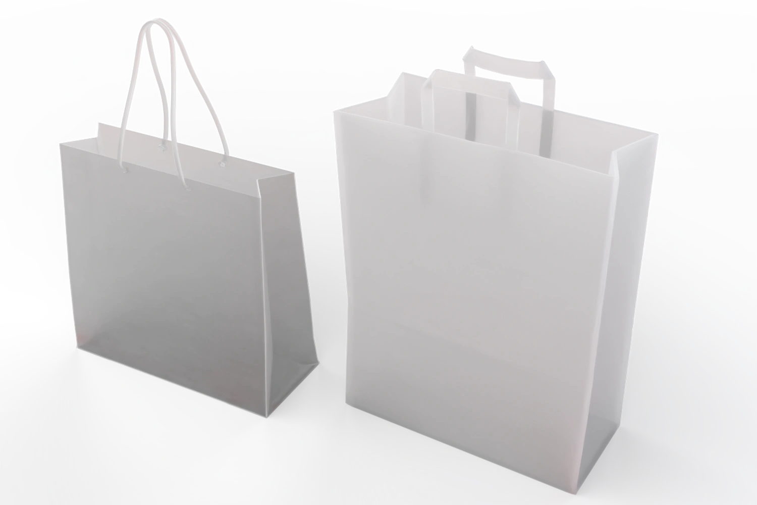 Plattform Icons Kategorie 2 Packaging Tragetaschen